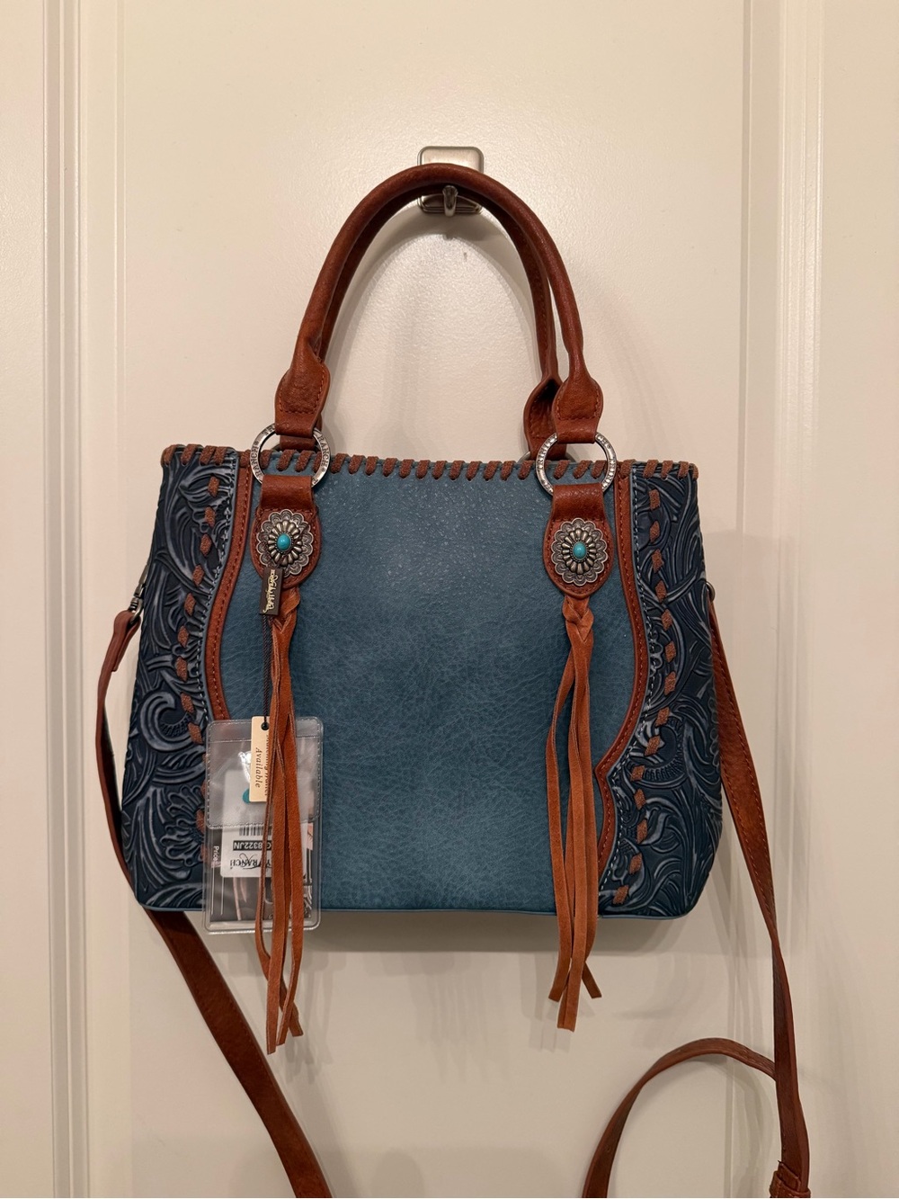 Trinity Ranch Bag with Tassel Accents